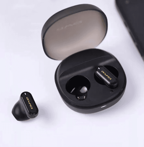 Awei | T76 | Wireless Earbuds | Bluetooth 5.0 | Up to 6 Hours Playback | 300mAh Case | Touch Control | Sweatproof Design | Wireless Earphones for Android iPhone - ছবি 2