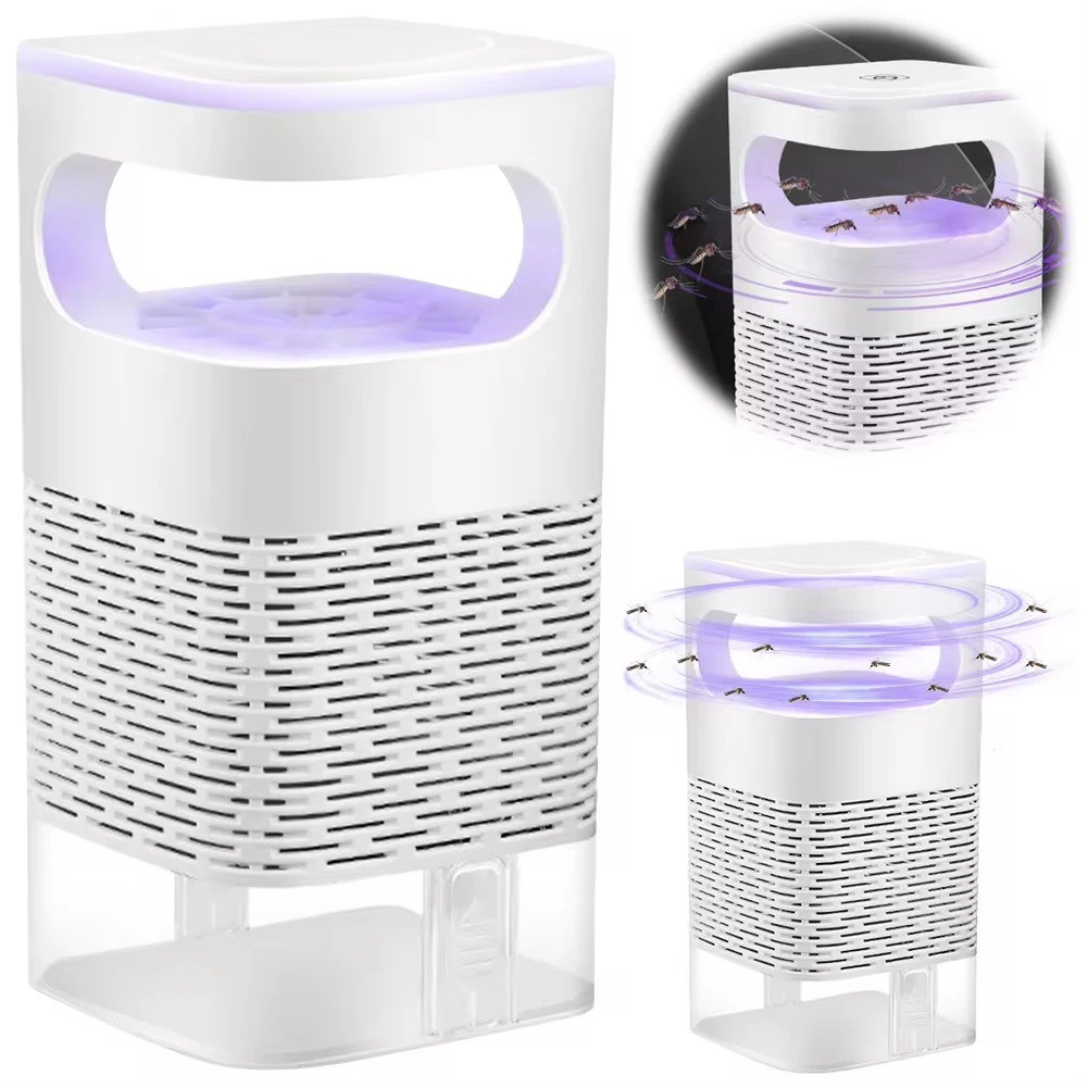 Household Mosquito Killer Lamp Mosquito Killer Strong Suction Electric Mosquito Zapper Touch Control for Home Bedroom