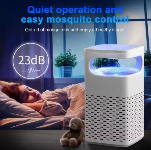 Household Mosquito Killer Lamp Mosquito Killer Strong Suction Electric Mosquito Zapper Touch Control for Home Bedroom